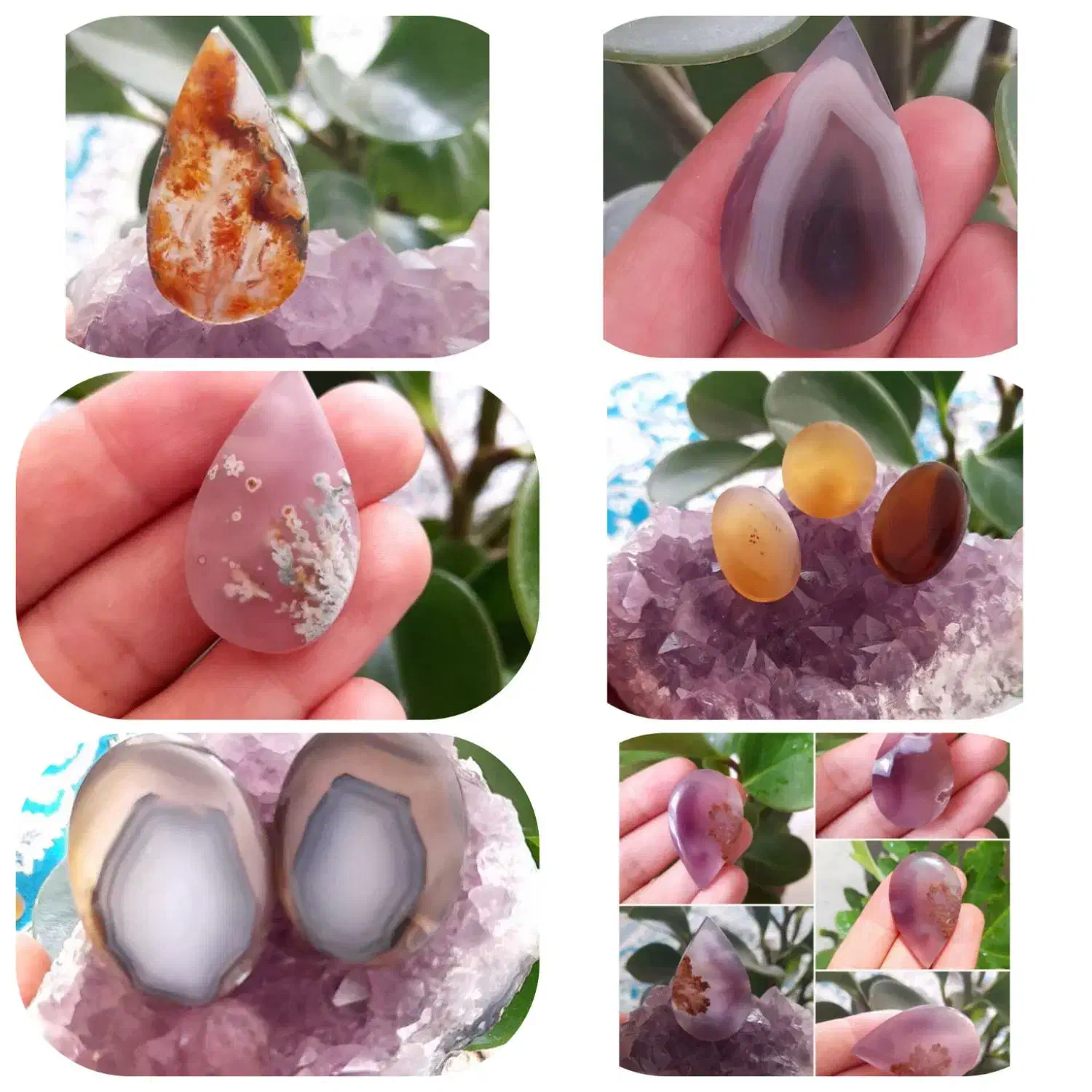 انواع نگین با سنگهای اصل ومعدنی|جواهرات|سرایان, |دیوار