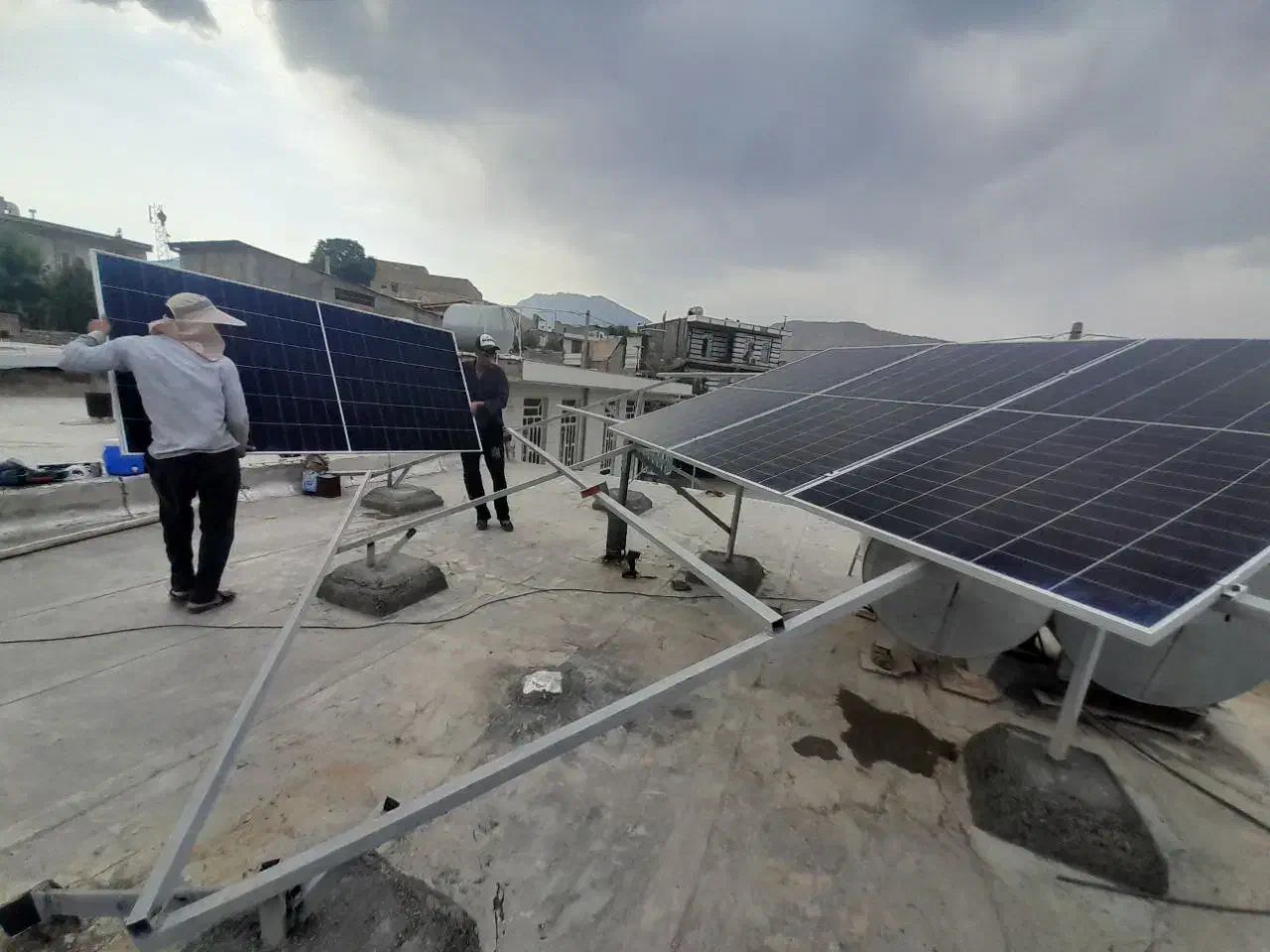 پنل خورشید پمپ برق خورشیدی|خدمات پیشه و مهارت|تهران, اقدسیه|دیوار