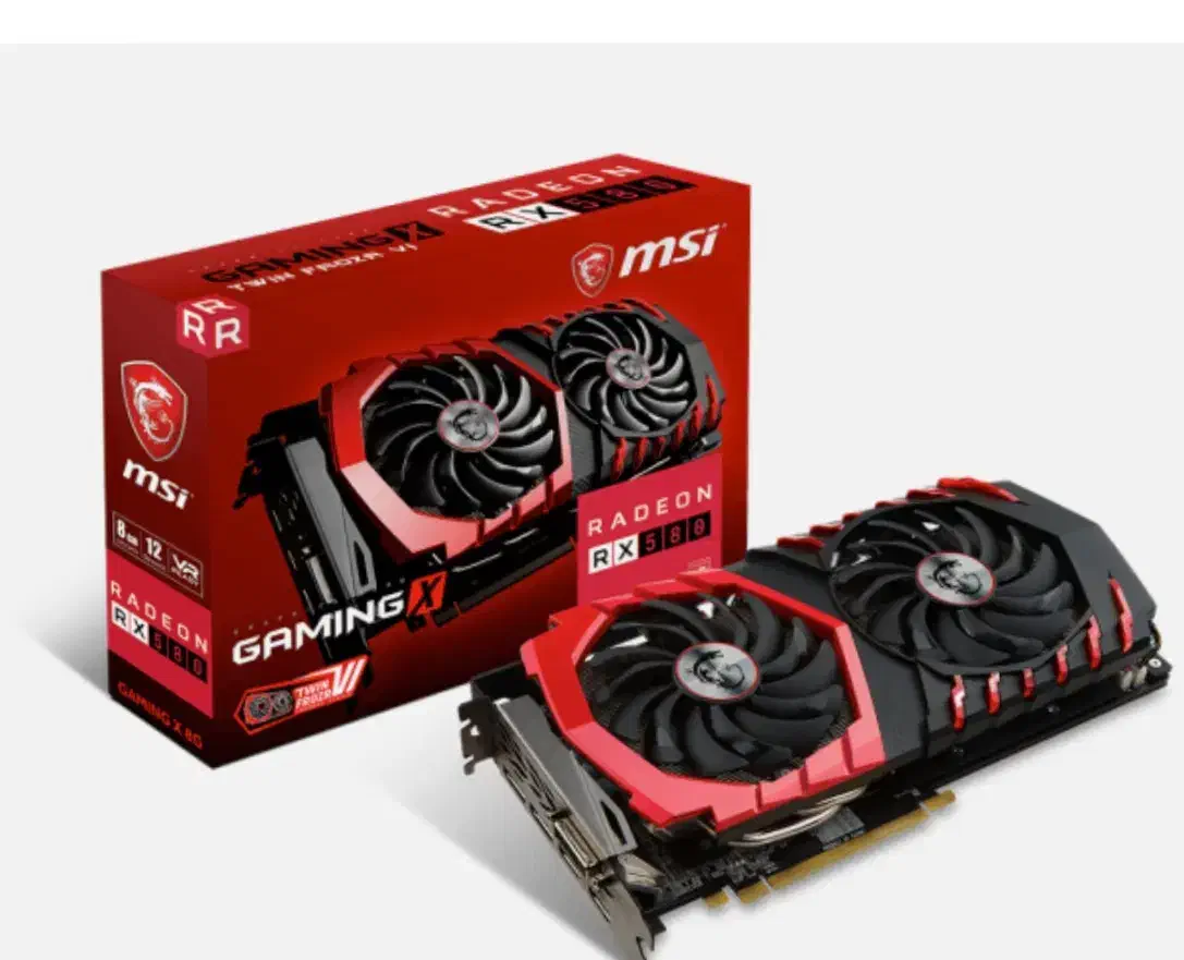 کارت گرافیک rx 580 msi giming|قطعات و لوازم جانبی رایانه|کرمانشاه, |دیوار