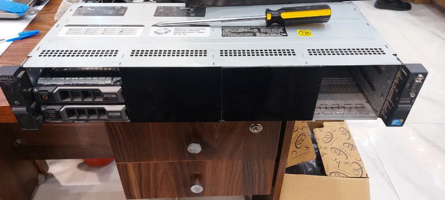 سرور Dell R510|رایانه رومیزی|تهران, شوش (باغ آذری)|دیوار
