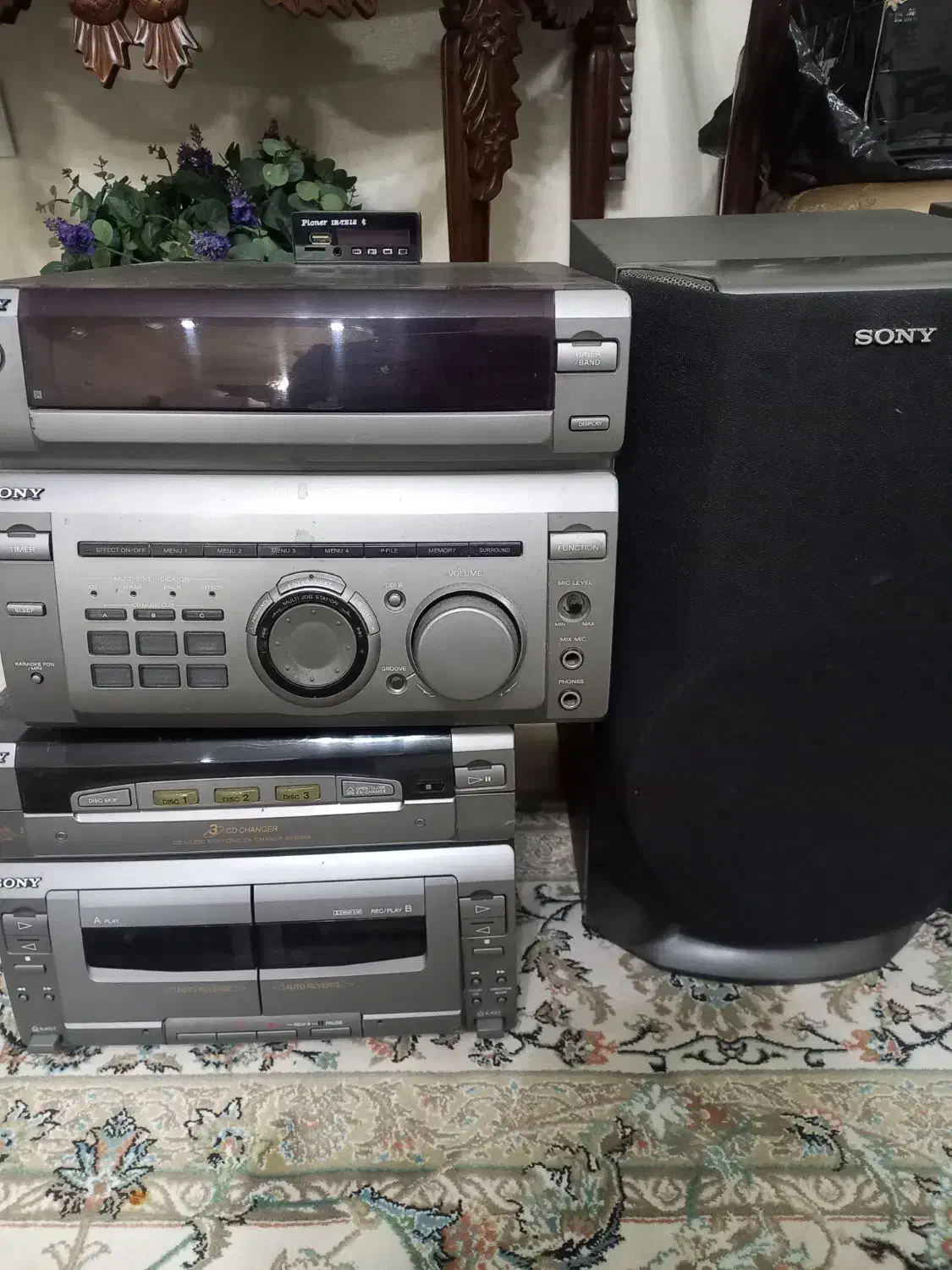 ضبط w55سونی ژاپن|سیستم صوتی خانگی|تهران, پرستار|دیوار