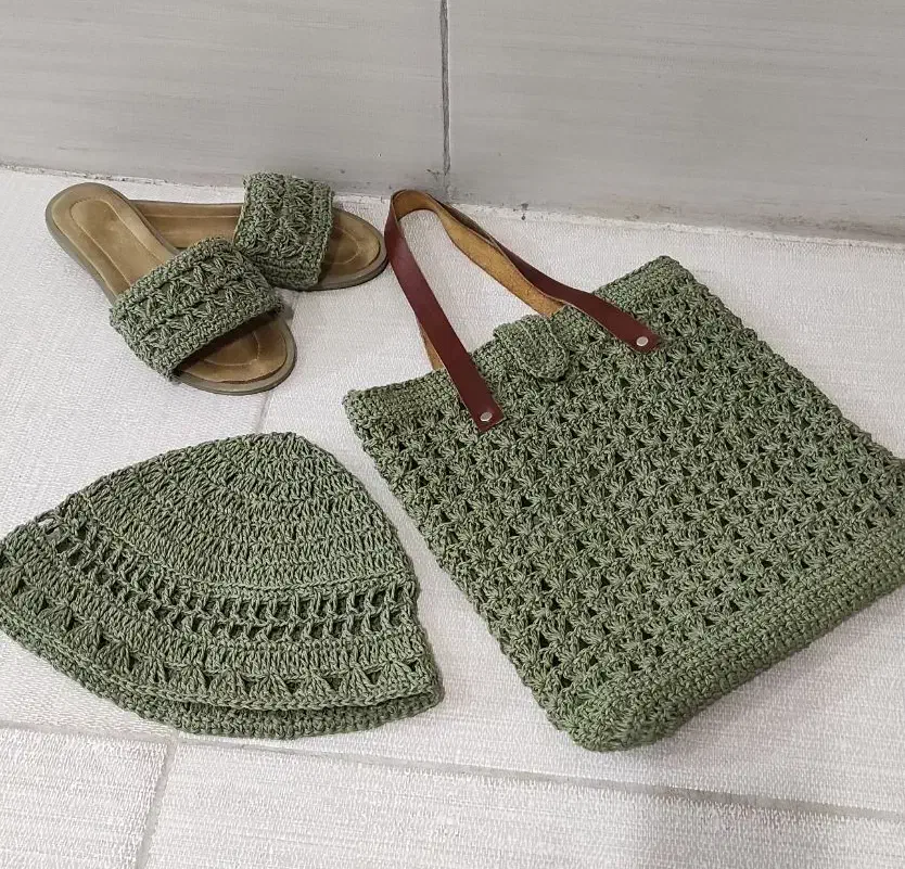 کیف و کلاه دست بافت|لباس|اردبیل, |دیوار