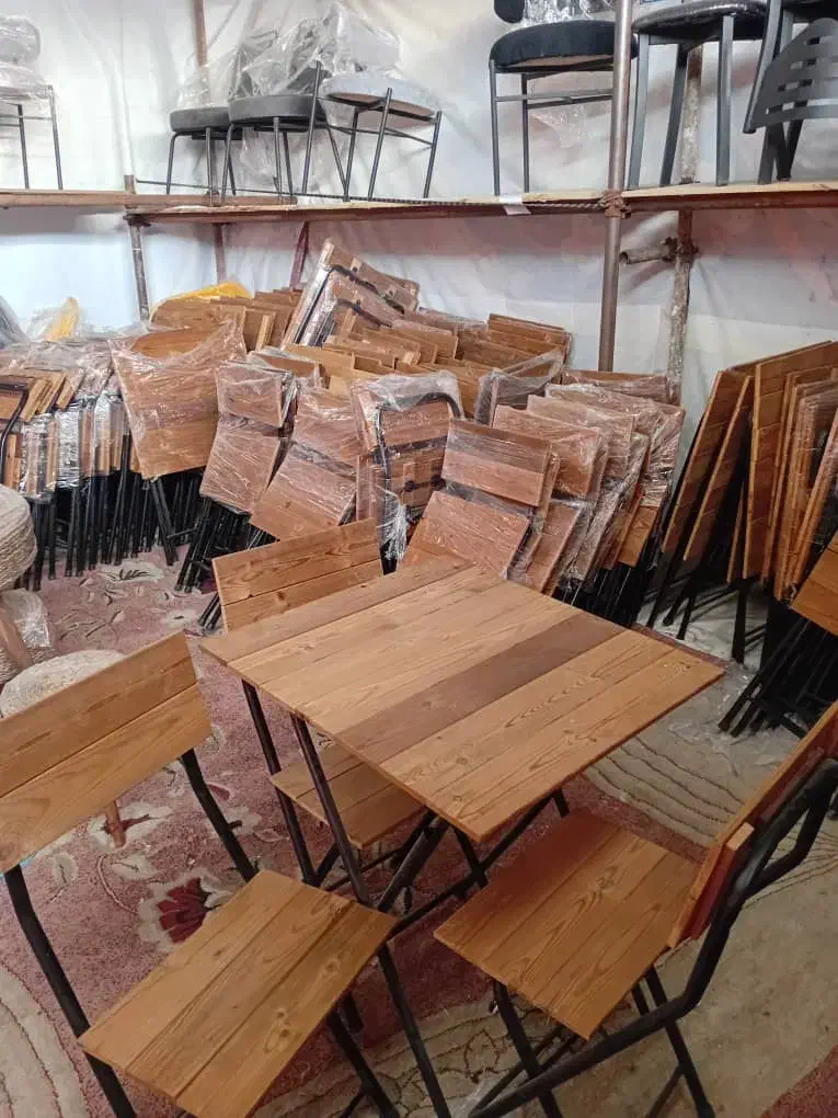 تولیدی و پخش صندلی کافه ای چوب خارجی ترموود|کافی‌شاپ و رستوران|شیراز, وزیرآباد|دیوار