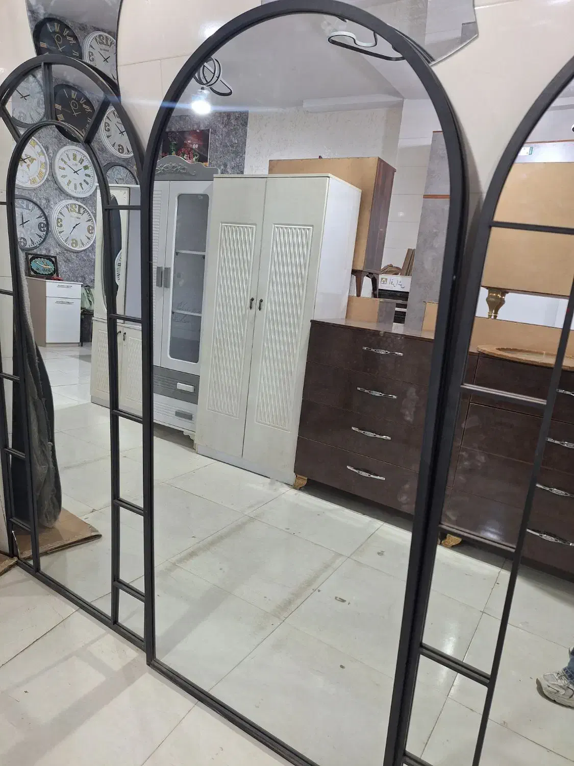 آینه های تزئینی|آینه|زنجان, |دیوار