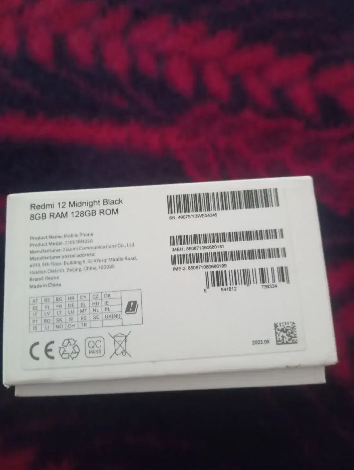 ردمی ۱۲سالم درحدنو|موبایل|تبریز, |دیوار