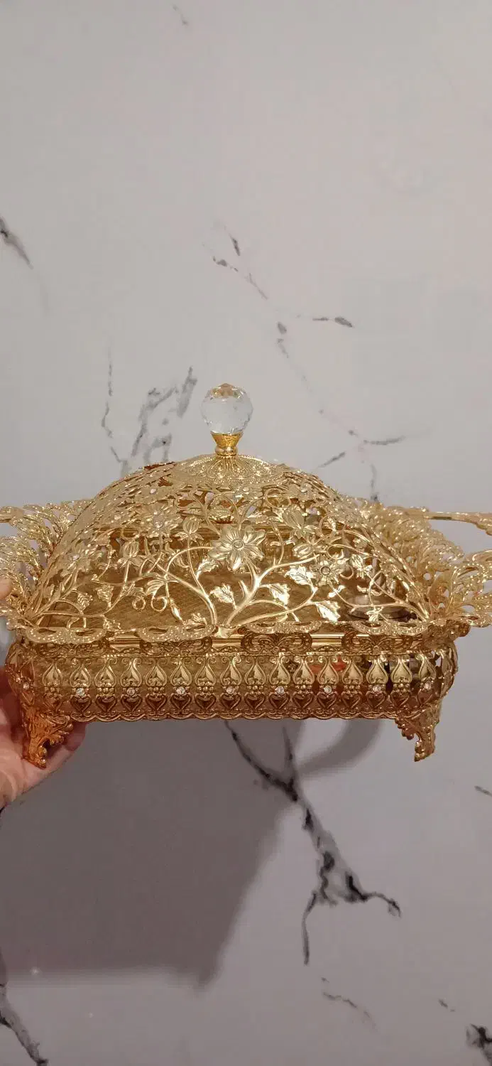 شکلات خوری طلایی|ظروف سرو و پذیرایی|چهاردانگه (تهران), |دیوار