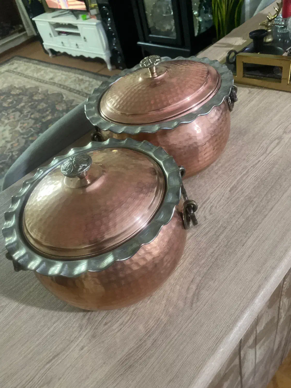 قابلمه مسی|ظروف پخت‌وپز|مشهد, کوشش|دیوار