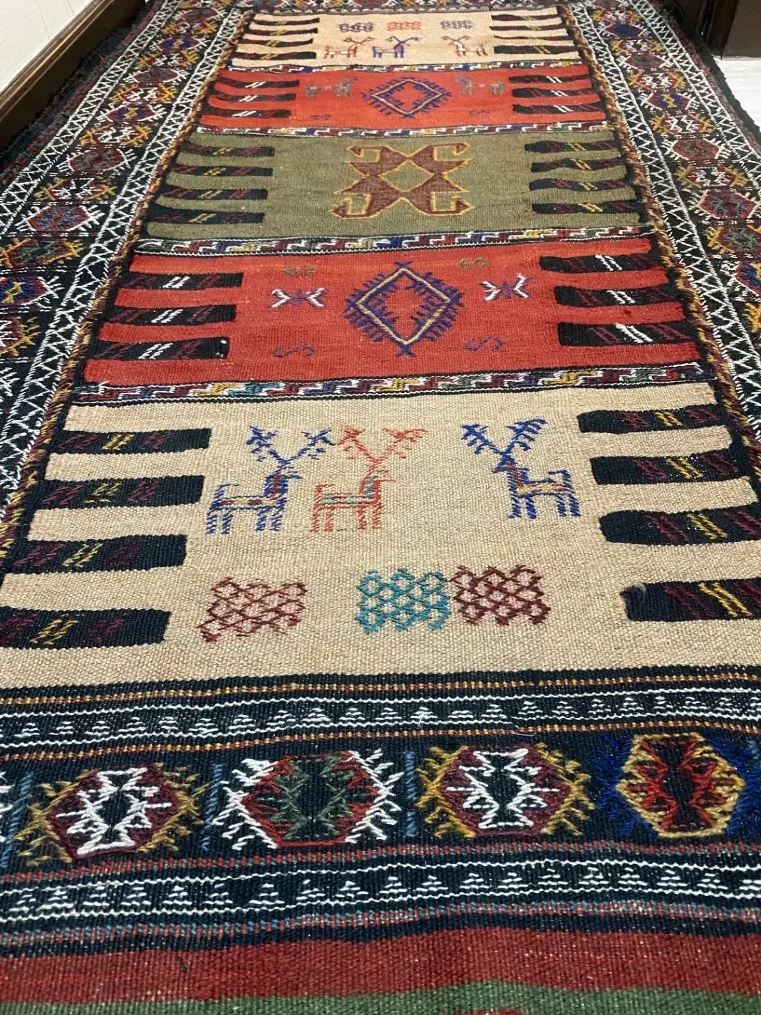 گلیم فرش دستباف|گلیم، جاجیم، گبه|مشهد, سجاد شهر|دیوار