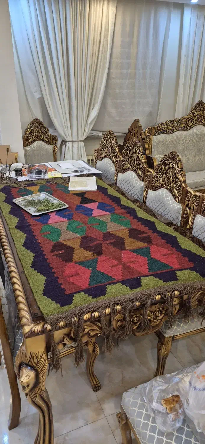 گلیم دستبافت پشم|گلیم، جاجیم، گبه|پردیس, فاز ۱|دیوار