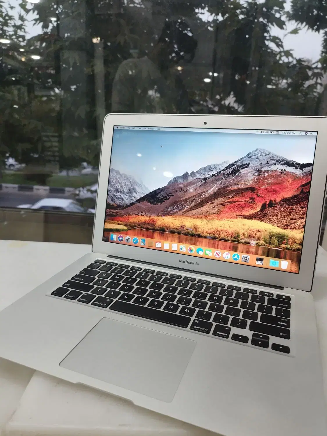 لپتاپ اپل مک بوک ایر باریکAPPLE MacBookAir 2017SSD|رایانه همراه|شیراز, زرهی|دیوار