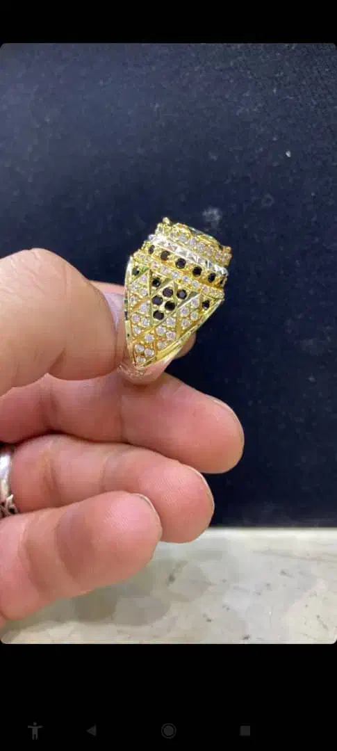 انگشتر نقره موزانایت|جواهرات|رباطکریم, نوده|دیوار