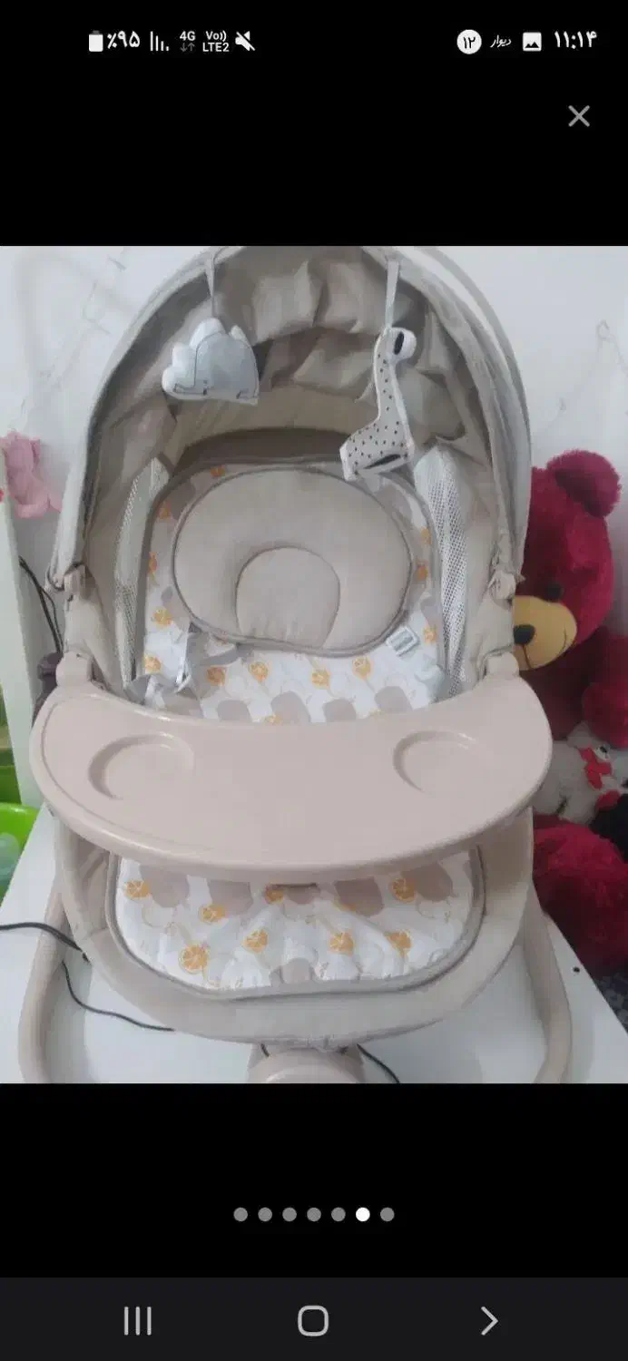 گهواره برقی|اسباب و اثاث بچه|قم, در بهشت|دیوار