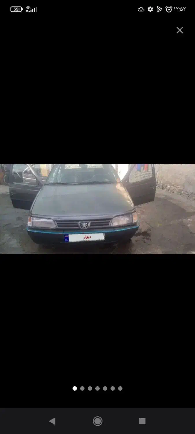 پژو روا 87|خودرو سواری و وانت|مشهد, کشاورز|دیوار