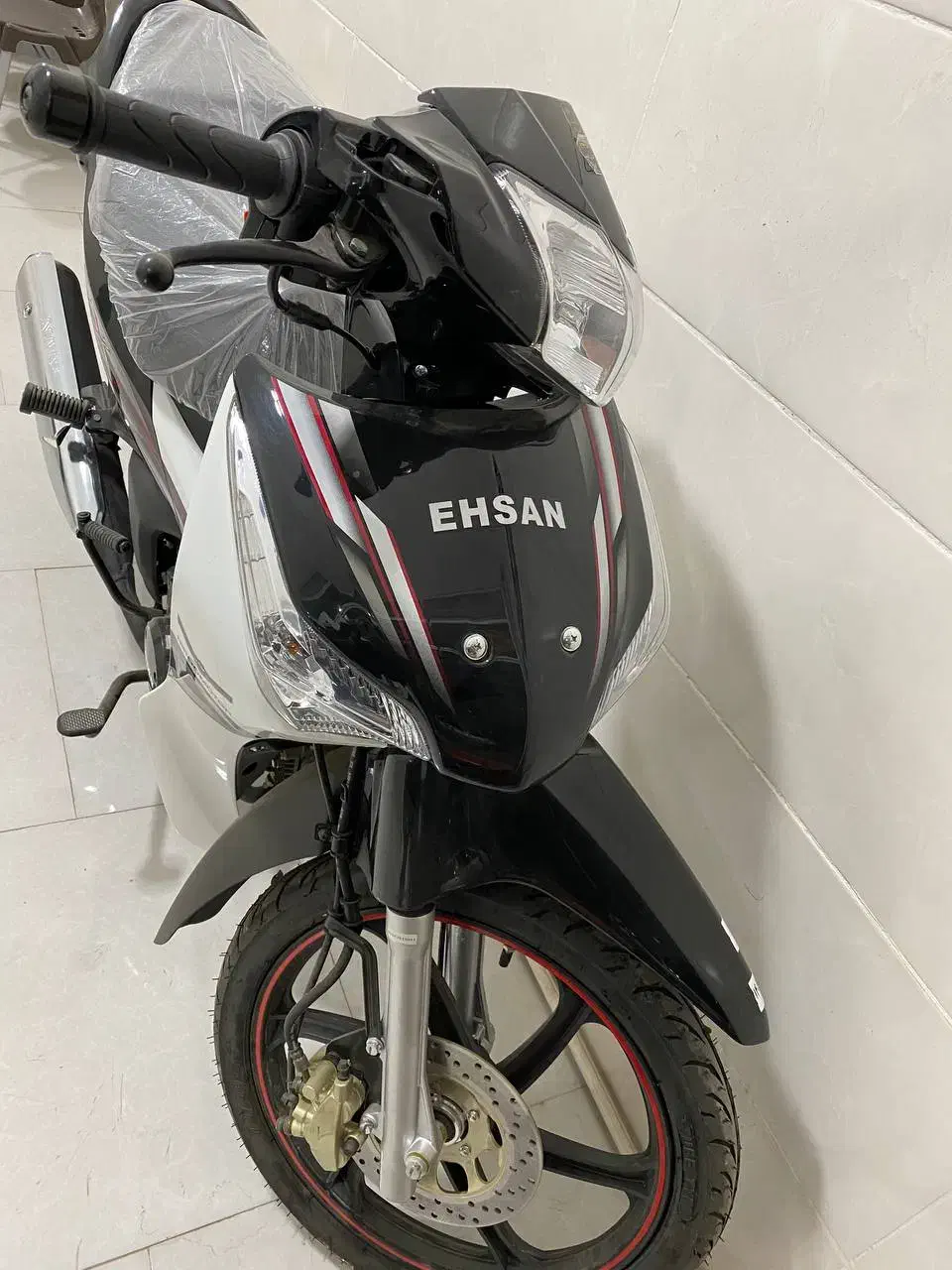 احسان بی کلاج صفر کیلومتر سفید|موتورسیکلت|بردسکن, |دیوار