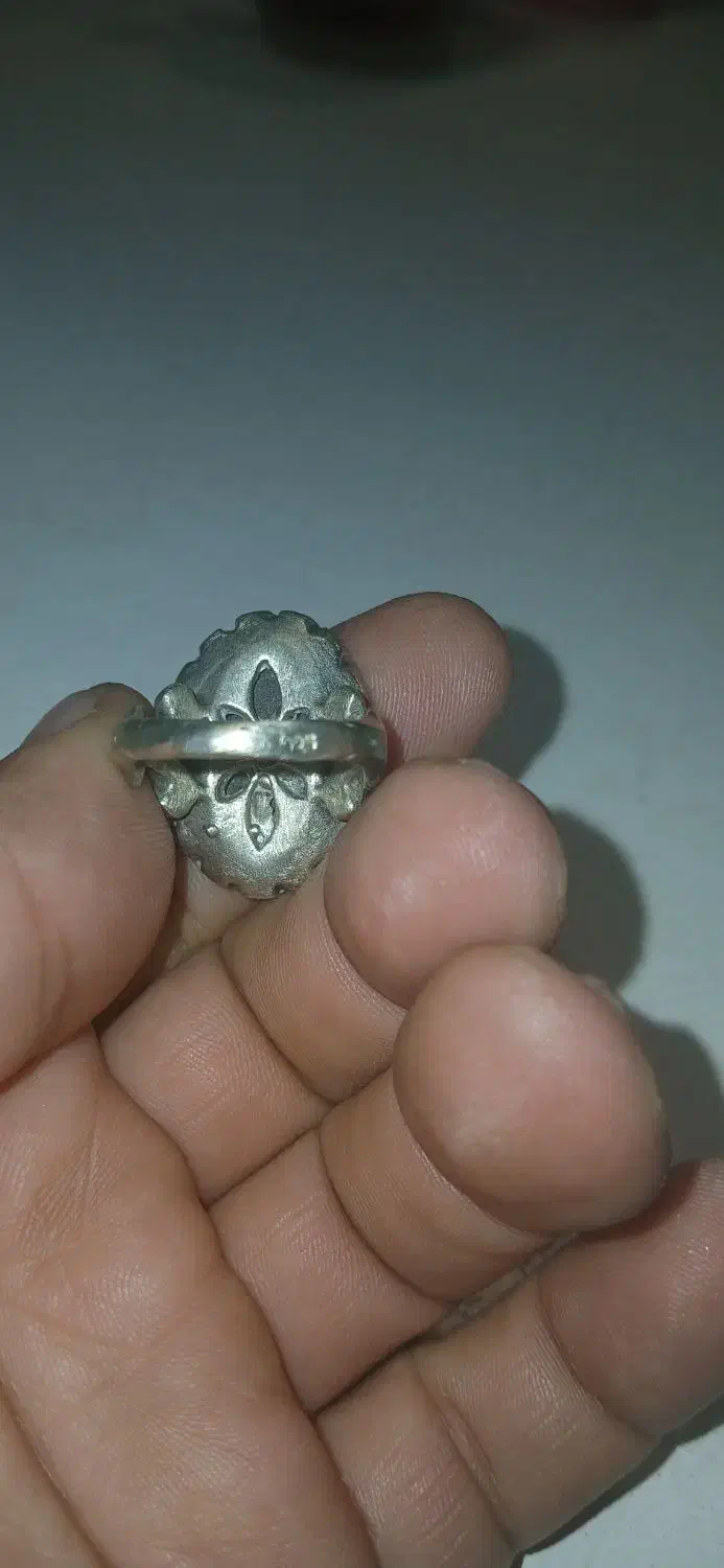 انگشتر نقره اوپال شجر و عقیق|جواهرات|تهران, افسریه شمالی|دیوار