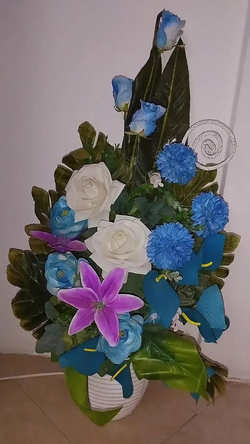 گلدان گل مصنوعی|گل مصنوعی|مشهد, موسوی قوچانی|دیوار