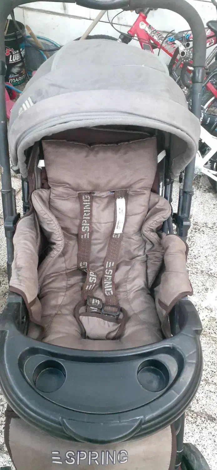 کالسکه بیرونی اسپرینگ خارجی|کالسکه و لوازم جانبی|اهواز, کمپلو جنوبی|دیوار