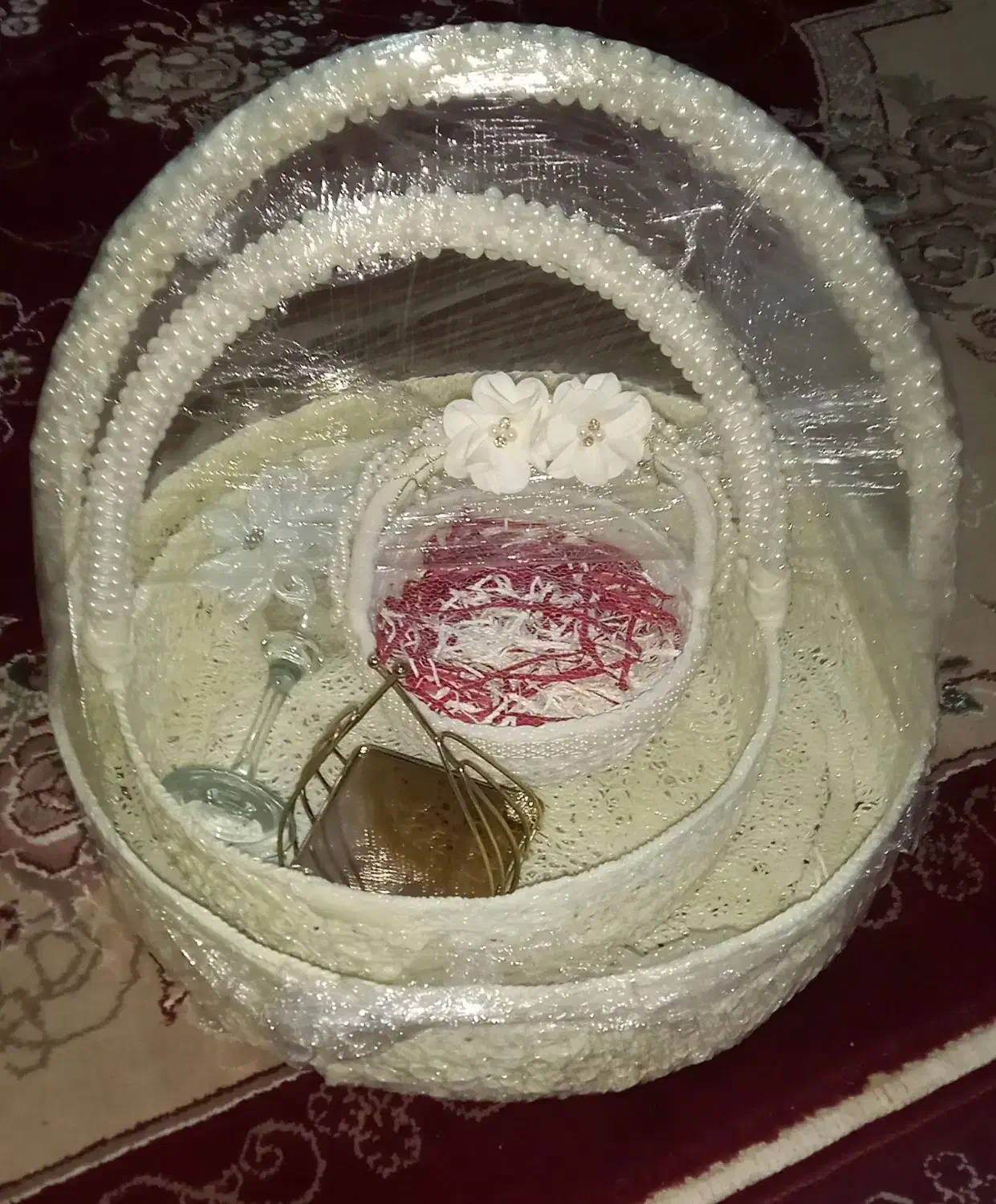 سبذ نامزدی وحنابندون 650|صنایع دستی و سایر لوازم تزئینی|بروجرد, |دیوار