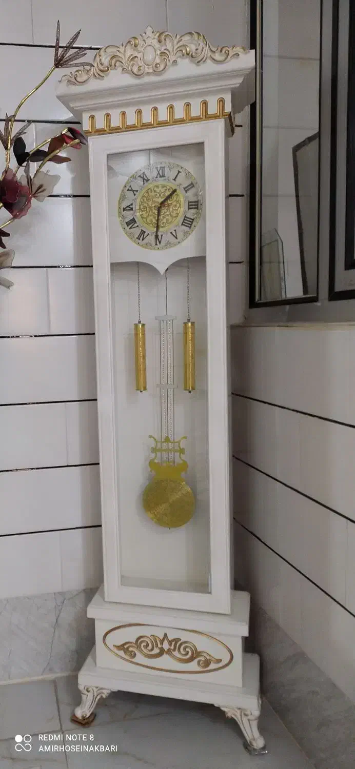 ساعت وگل گلدان|ساعت دیواری و تزئینی|سرپل ذهاب, |دیوار