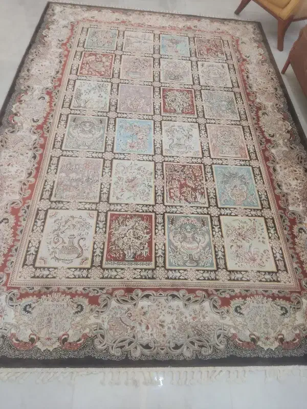 فرش شش متری 1200شانه|فرش|خرمآباد, |دیوار