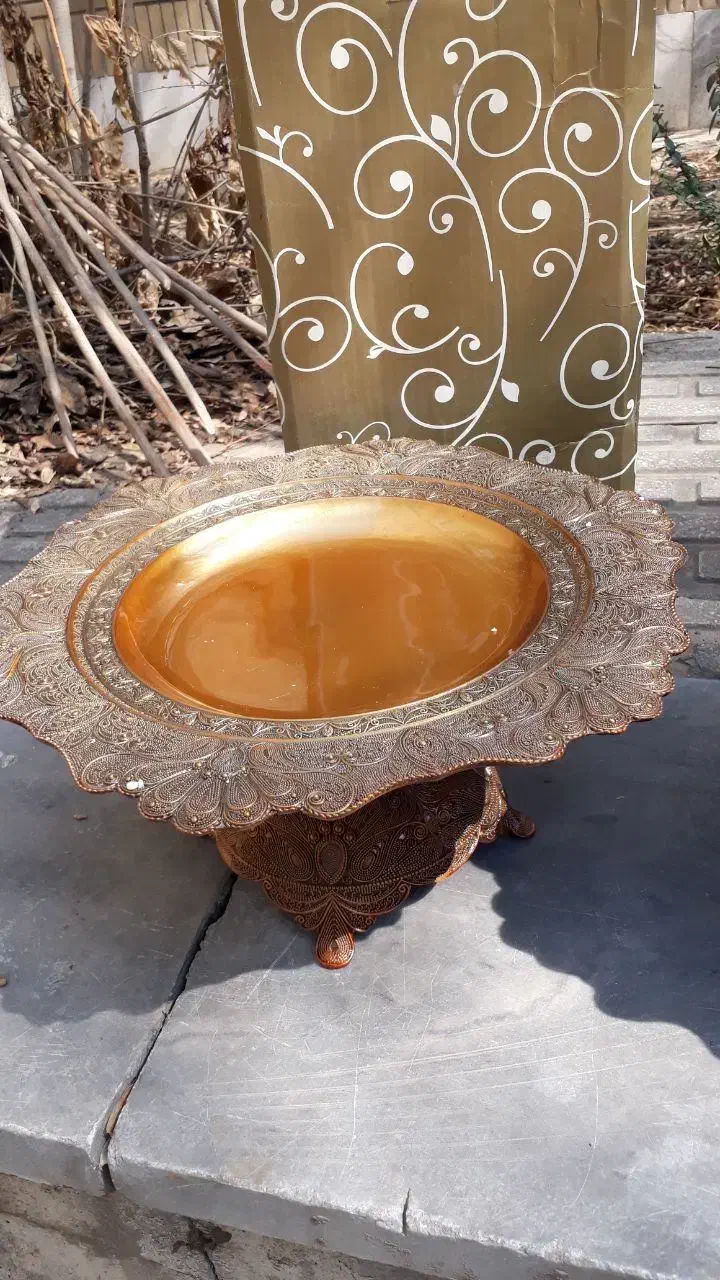 ظروف پذیرایی فلزی|صنایع دستی و سایر لوازم تزئینی|تهران, بهداشت|دیوار