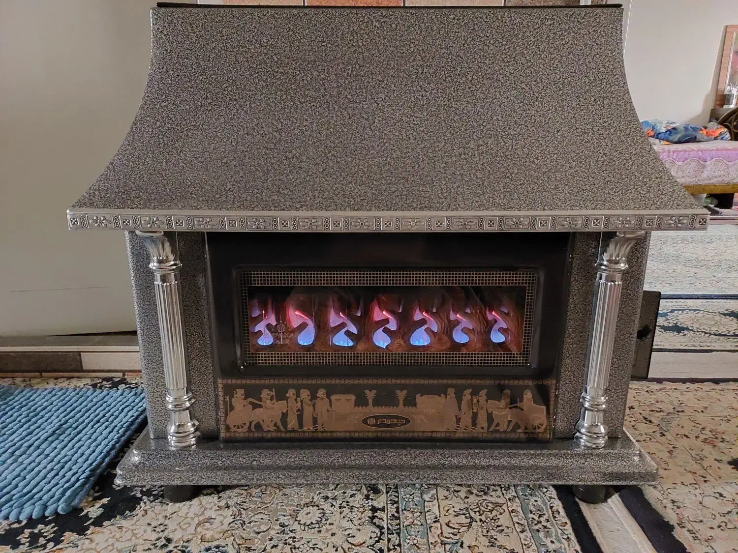 بخاری گازی سالم|بخاری، هیتر، شومینه|ری, علایین|دیوار