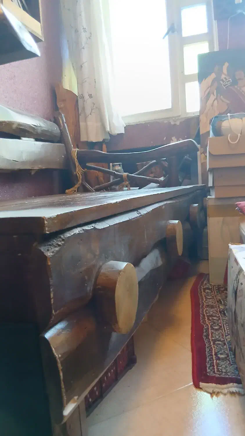 تخت چوبی سنتی|صندلی و نیمکت|تهران, زیبادشت|دیوار