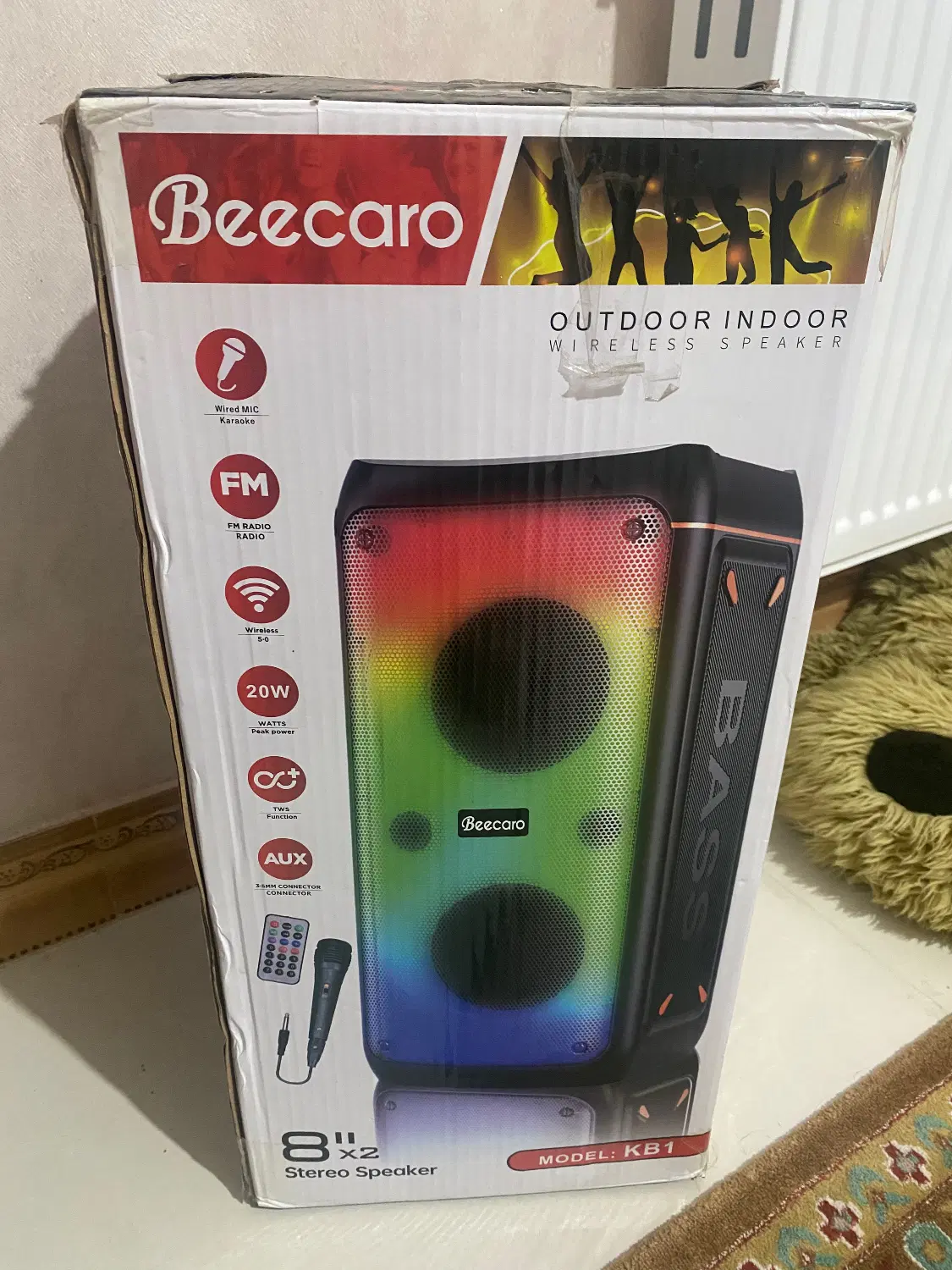 Party box|سیستم صوتی خانگی|قزوین, |دیوار
