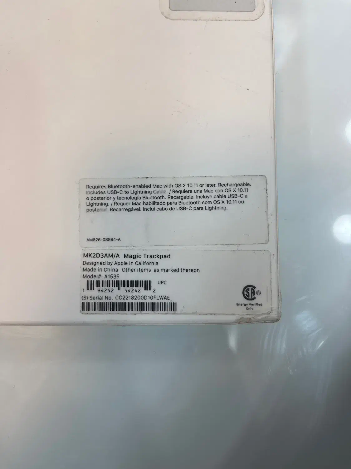 Trackpad apple|قطعات و لوازم جانبی رایانه|اصفهان, پروین|دیوار