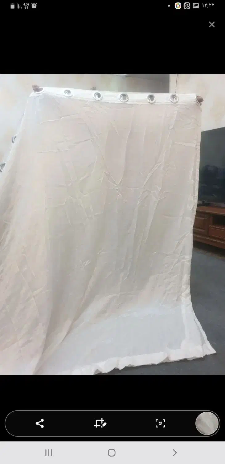 پرده نونو جنس ترک|پرده، رانر، رومیزی|گلستان (تهران), |دیوار