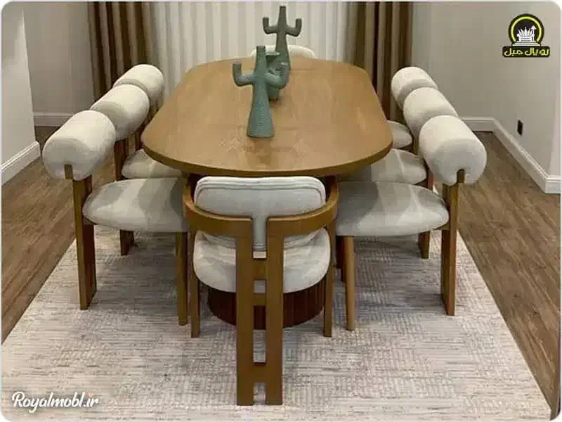 میز ناهار خوری الیکا|میز و صندلی غذاخوری|اصفهان, کساره|دیوار