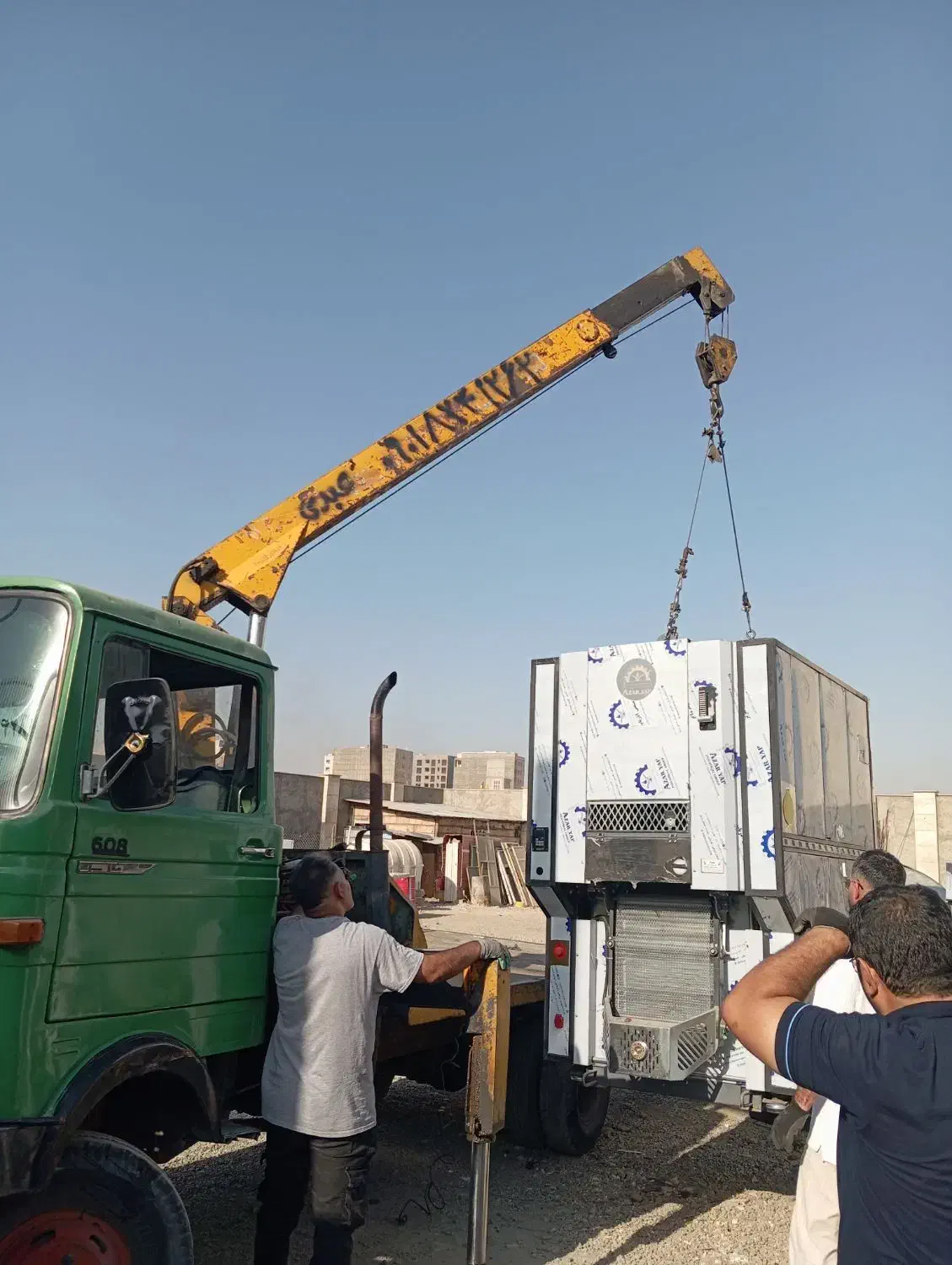 اجاره جرثقیل خاور سه تن و پنج تن|خدمات حمل و نقل|رباطکریم, رباطکریم|دیوار