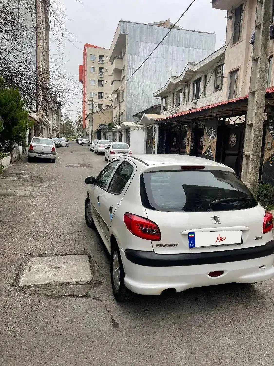 ۲۰۶ ۸۸یه لکه رنگ|خودرو سواری و وانت|آستانه اشرفیه, |دیوار