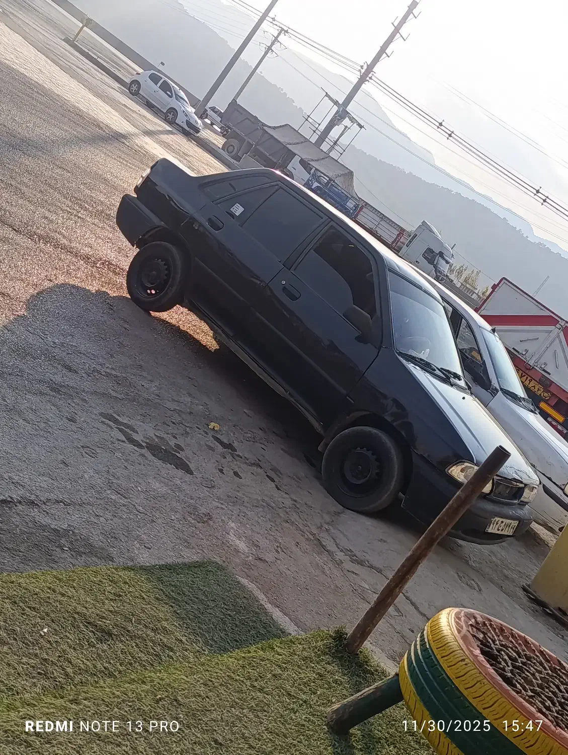 پراید مشکی تمیز|خودرو سواری و وانت|یاسوج, |دیوار