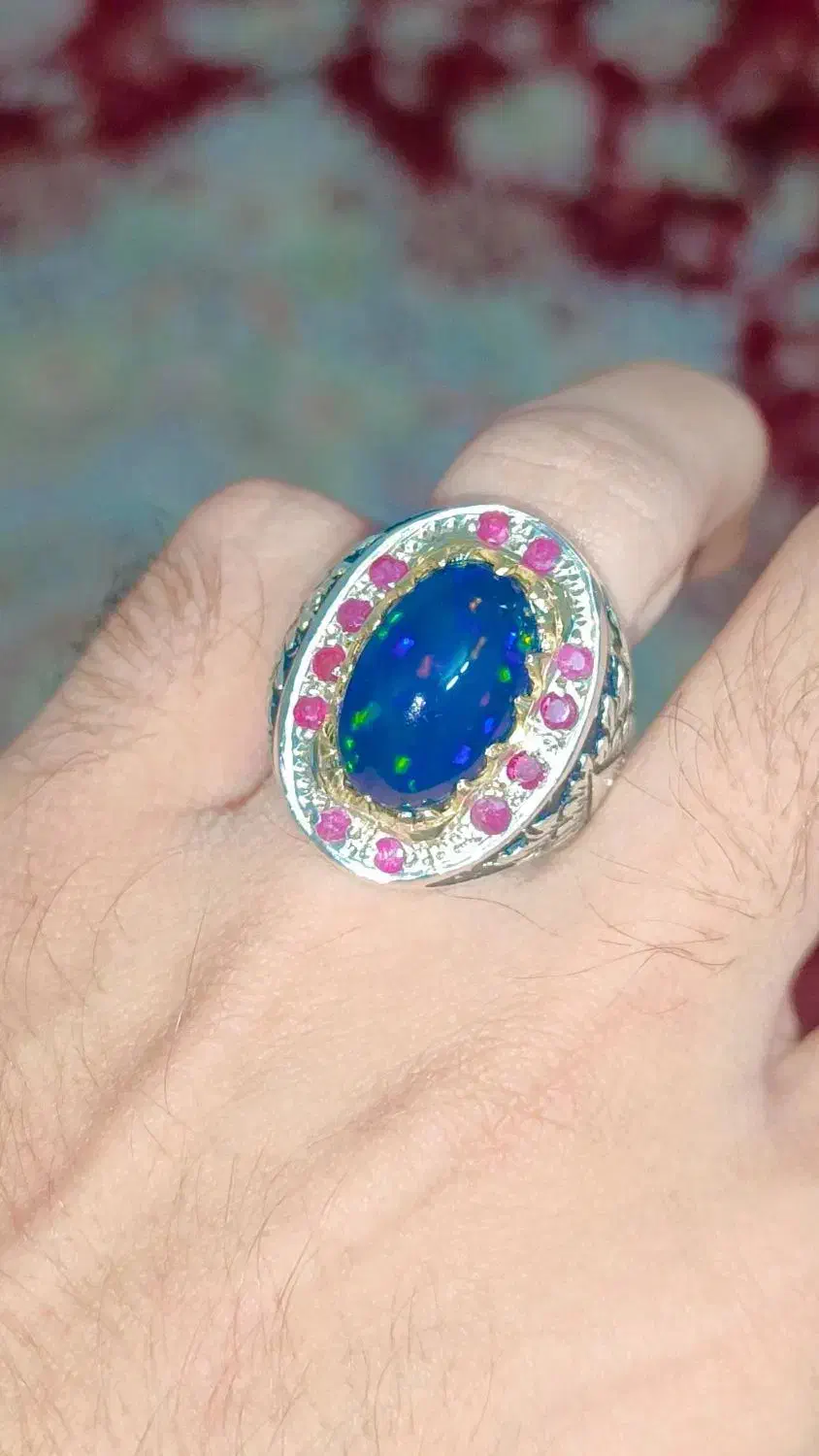 انگشتر اوپال|جواهرات|زاهدان, |دیوار