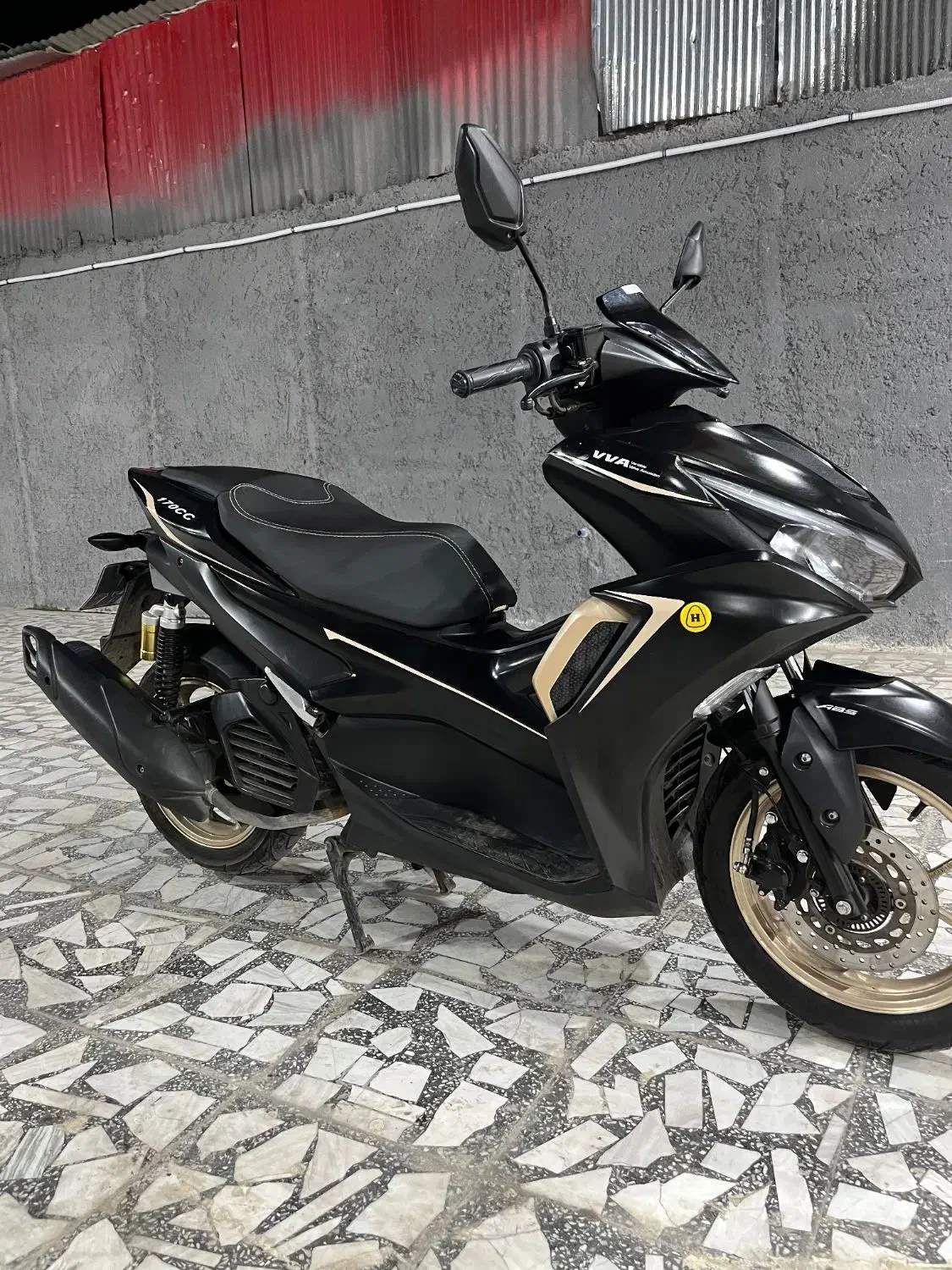 ایروکس 170بلنتا شال طلا|موتورسیکلت|رشت, کوی غلام نیا|دیوار