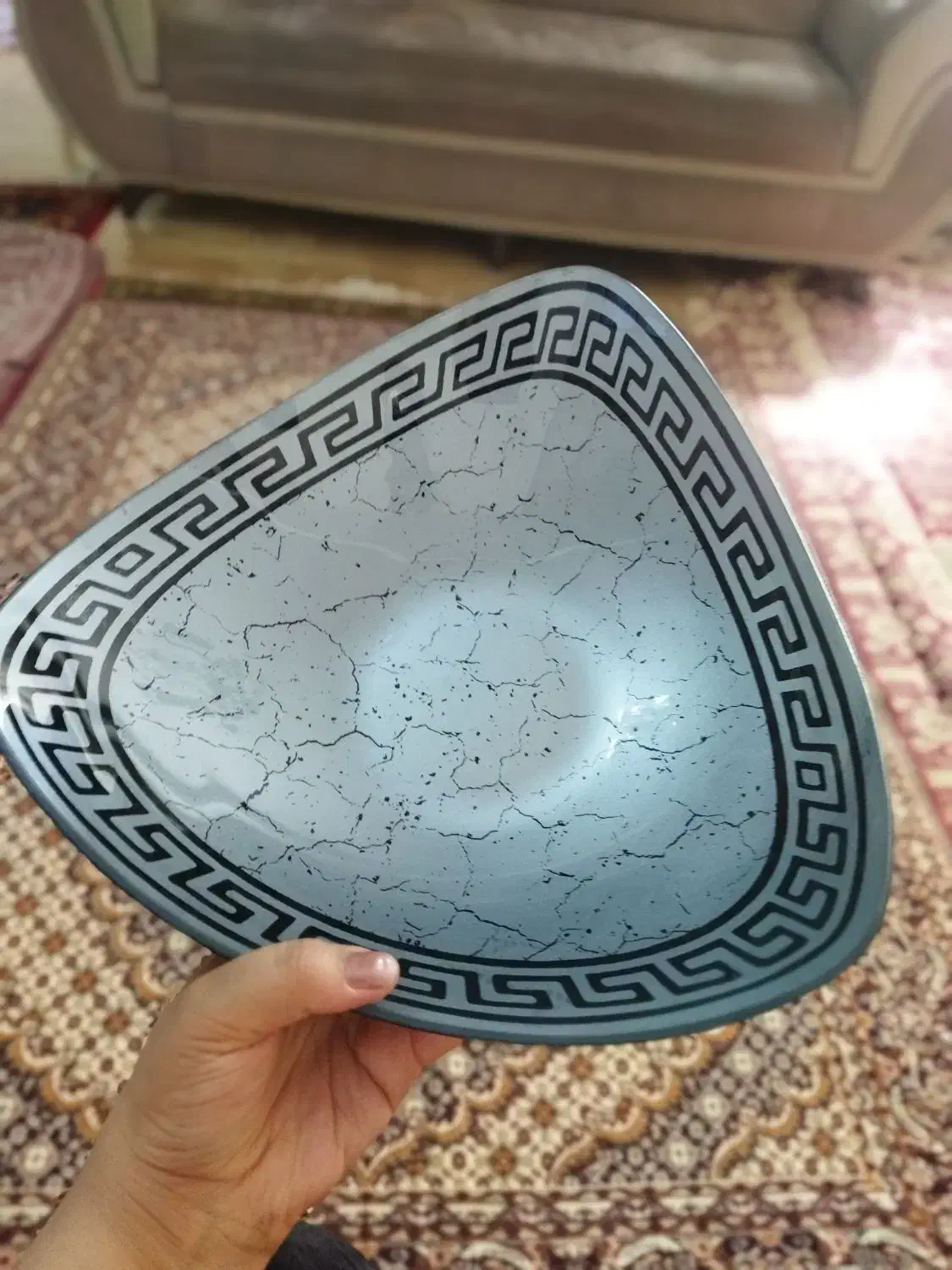 زیر و رو مدل ورساچ|ظروف سرو و پذیرایی|تبریز, |دیوار