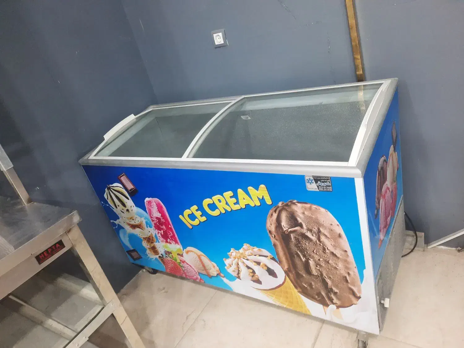 فریزرصندوقی ۲درب تاپکینگ سرد میزکاربنماری|یخچال و فریزر|بندر ماهشهر, |دیوار