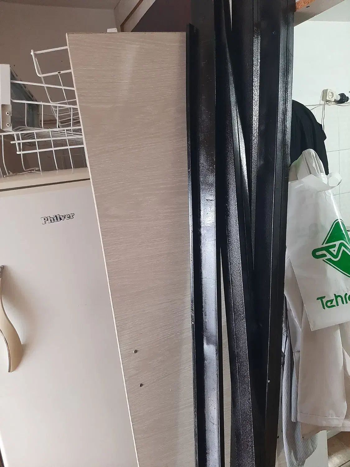 ۲ عدد تخت فلزی یکنفره|تخت و سرویس خواب|آمل, |دیوار