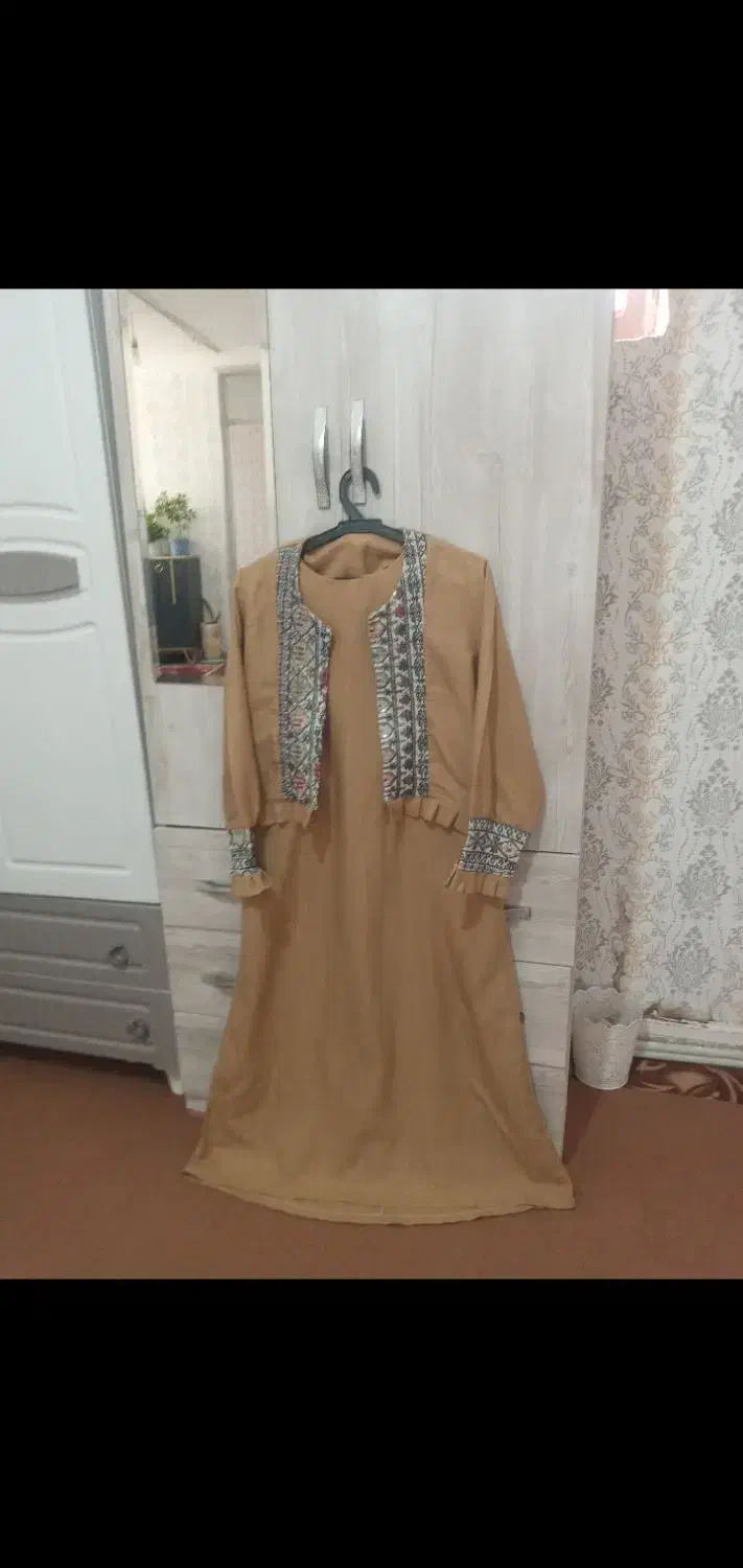 مانتو دوتکه شیک سایز ۳۸ تا ۴۰|لباس|یزد, |دیوار