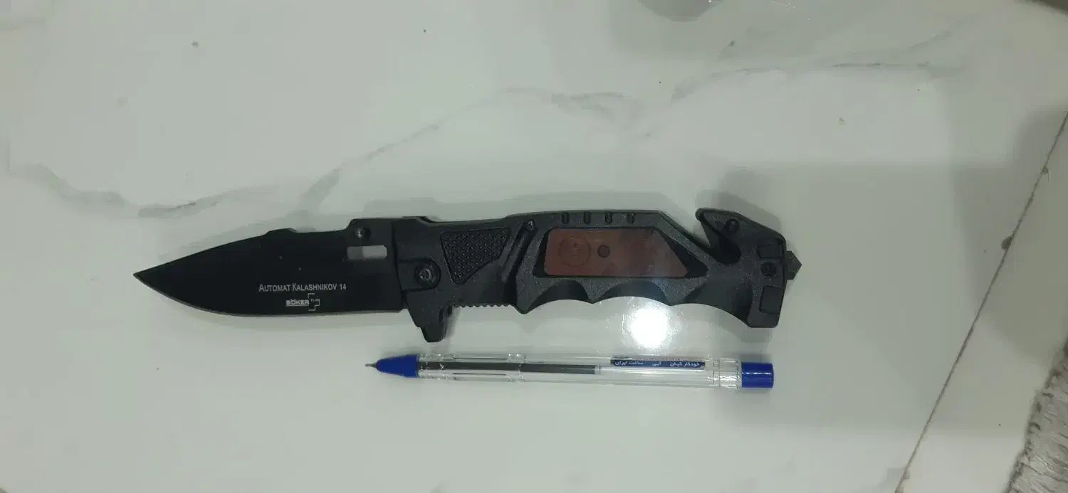 چاقوی بوکر کلاشینکف اصل|کوهنوردی و کمپینگ|ایلام, |دیوار