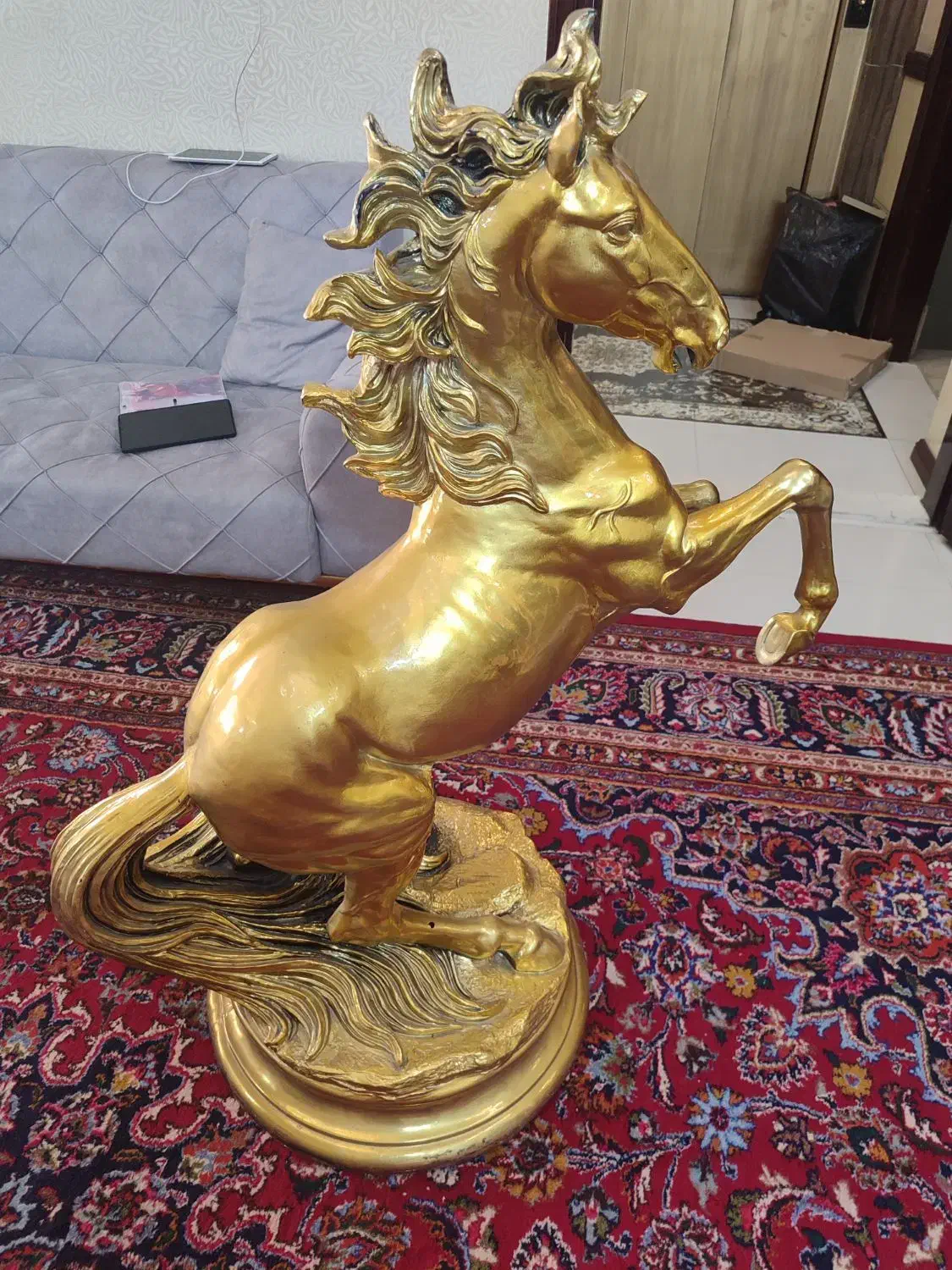 اسب تزیینی مجلل|مجسمه، تندیس، ماکت|مشهد, رضاییه|دیوار