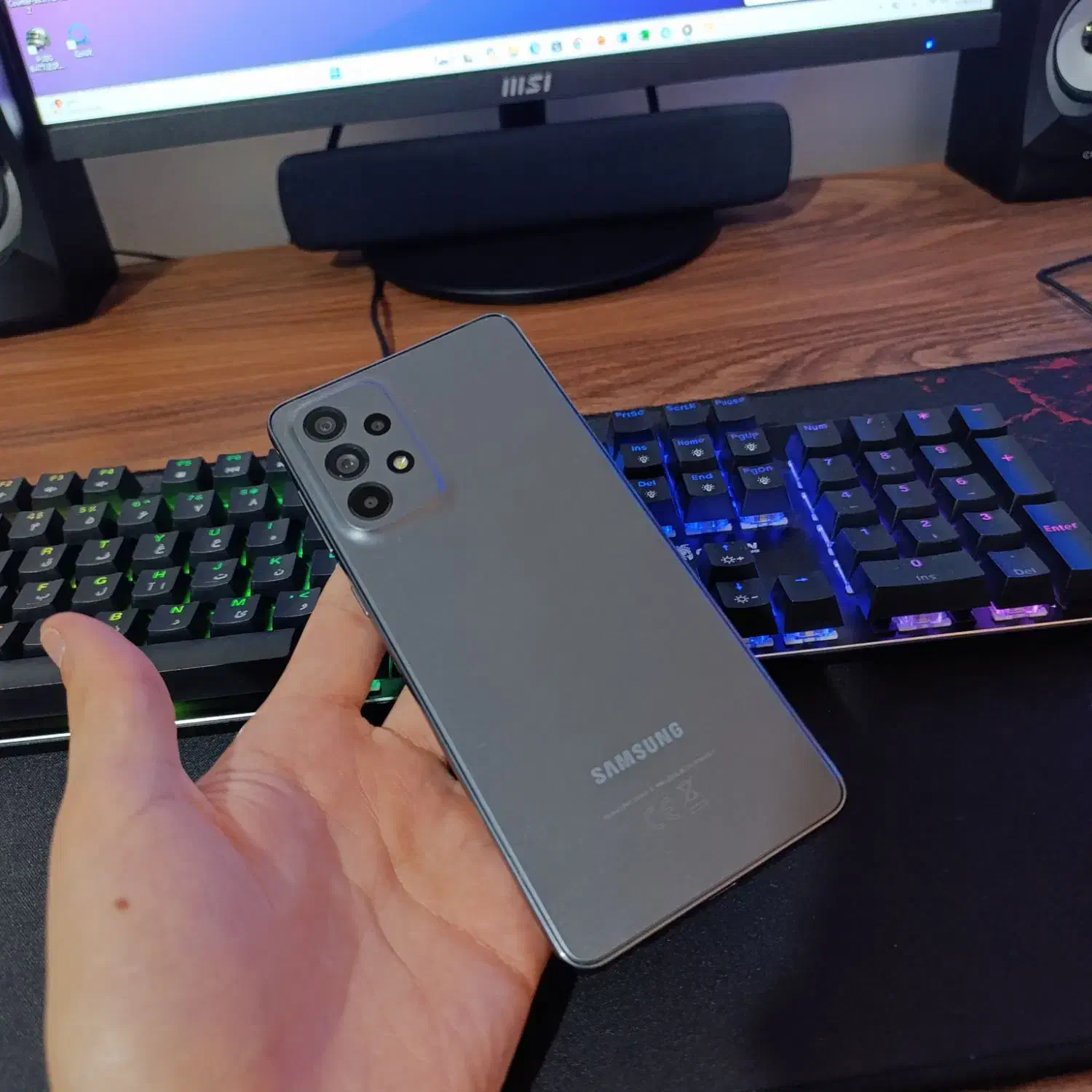 سامسونگ گلکسی A73 با حافظه ۱۲۸ گیگابایت|موبایل|بوشهر, |دیوار