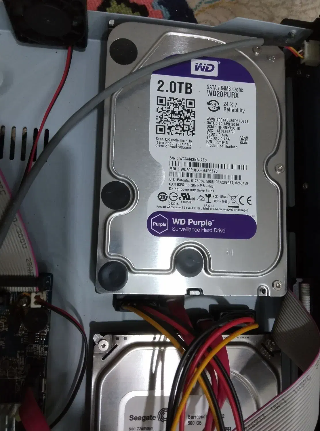 هارد 2ترا دی وی ار|قطعات و لوازم جانبی رایانه|نسیم‌شهر, |دیوار