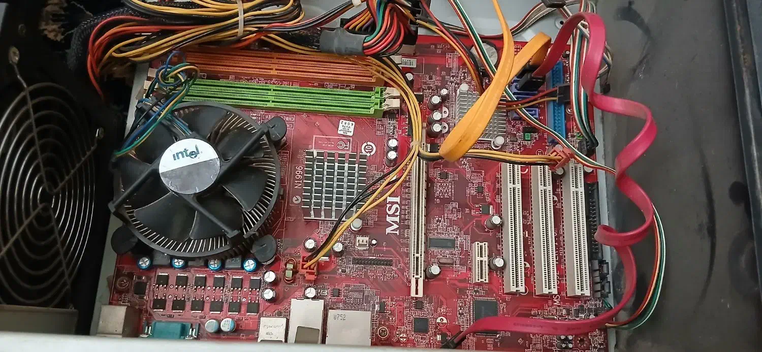 مادر برد ddr2|قطعات و لوازم جانبی رایانه|مشهد, طبرسی شمالی|دیوار