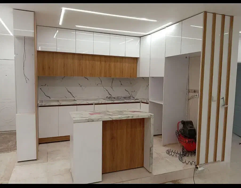 کابینت هایگلاس و MDF/نوین چوب/PANIZ/اقساطیu415|مصالح و تجهیزات ساختمان|محمودآباد, |دیوار