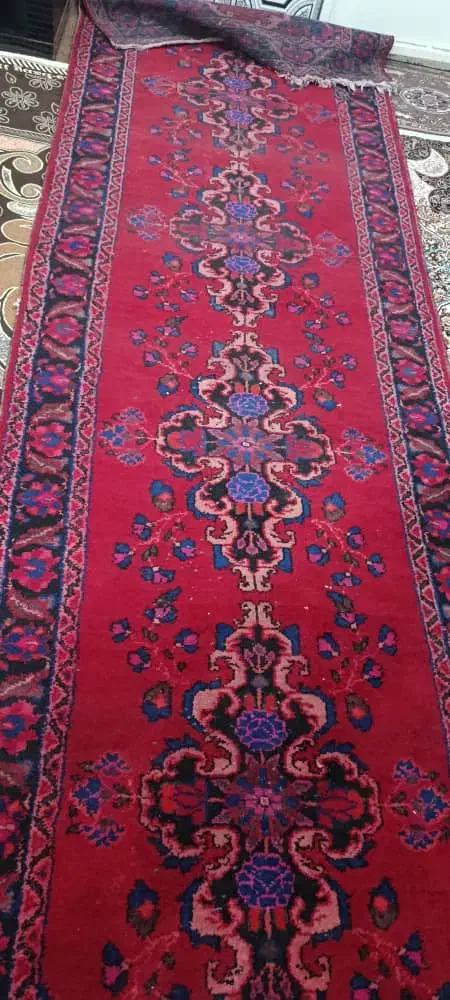 فرش دسباف مشهد ۸۰ ساله|فرش|باوی, |دیوار