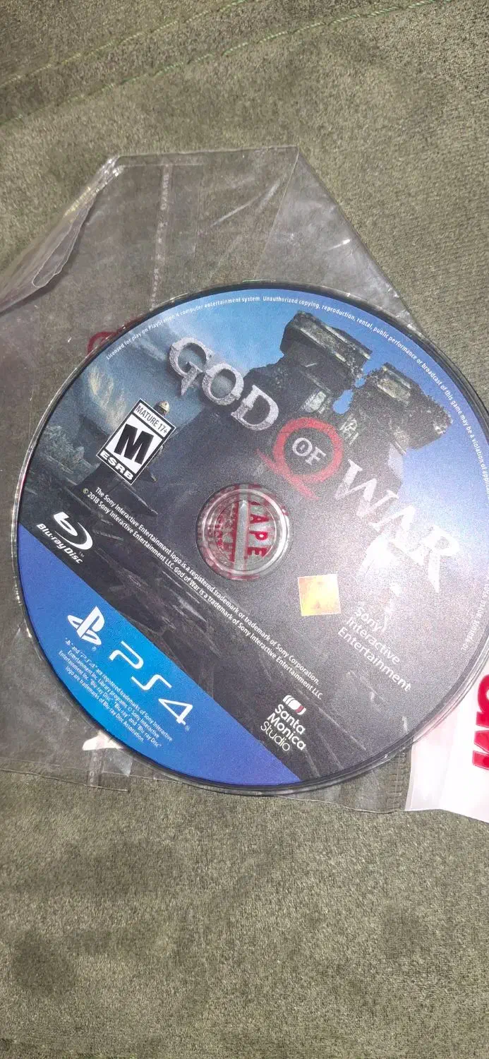 دیسک گاد اف  وار برایps4|کنسول، بازی ویدئویی و آنلاین|تهران, قنات‌کوثر|دیوار