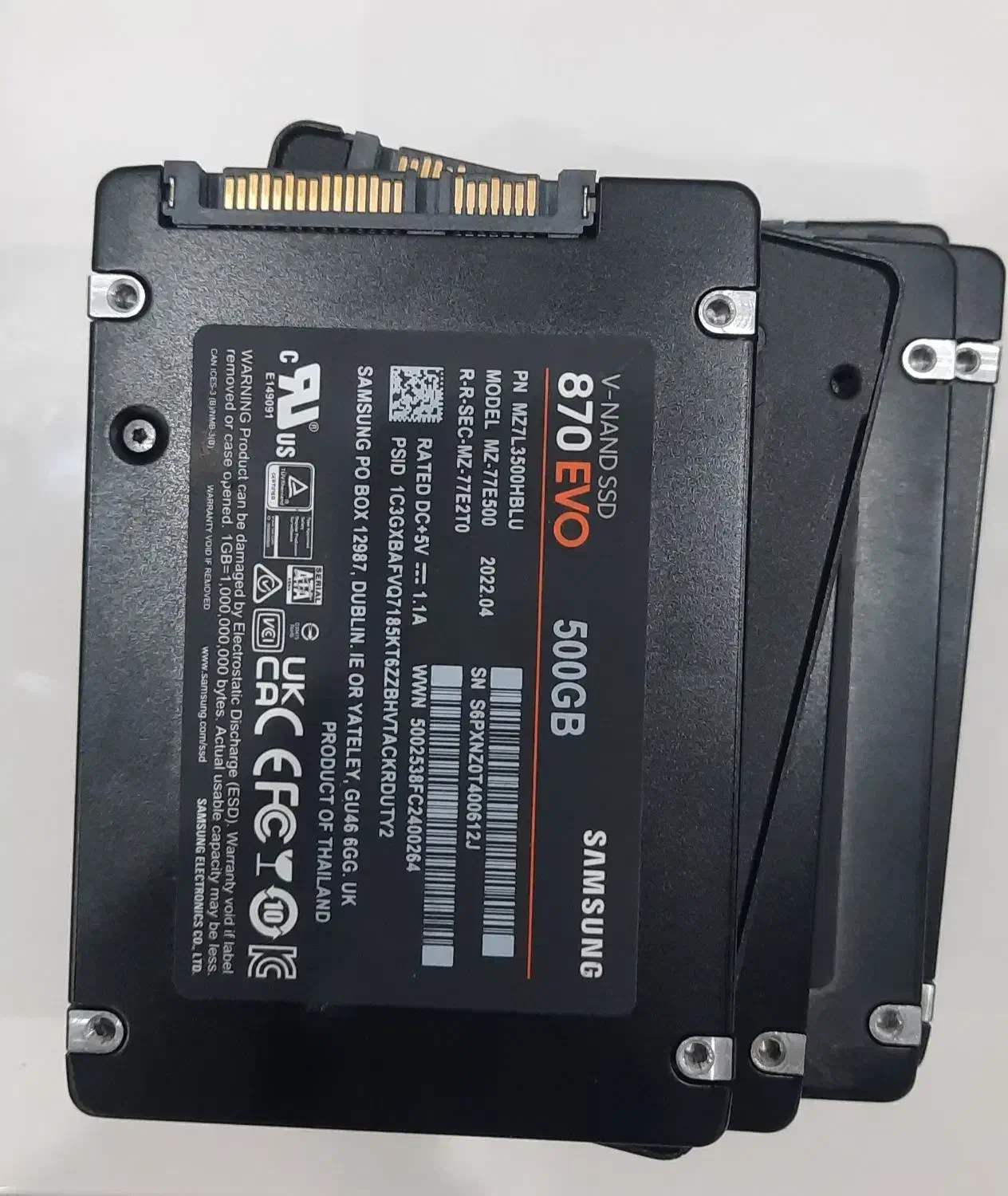 ۱۰ عدد Samsung evo 870 500gb|قطعات و لوازم جانبی رایانه|تهران, فلسطین (میدان انقلاب)|دیوار