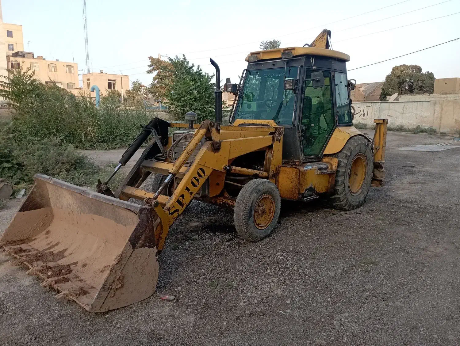 فروش بیل بکهو سنوپارس sp100|خودرو سنگین|شهرضا, |دیوار